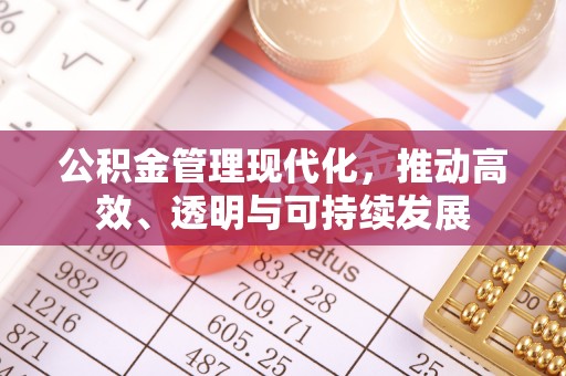 顺义公积金管理现代化，推动高效、透明与可持续发展